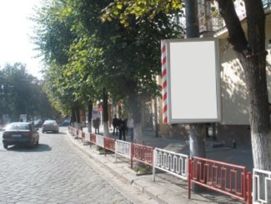 Фото рекламной плоскости по адресу вул. Галицька (навпроти Мальви) №3 ст А
