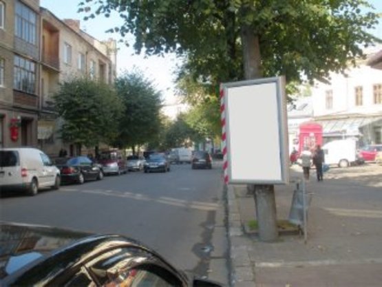 Фото рекламной плоскости по адресу вул.Бельведерська №1 ст А