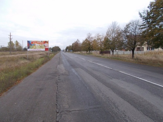 Фото рекламної площини за адресою с. Бедевля, в сторону м. Рахів