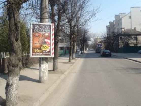 Фото рекламної площини за адресою вул. Вовчинецька №6 ст Б
