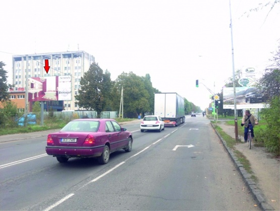 Фото рекламной плоскости по адресу м. Ужгород вул.Гагаріна ст.Б біля ринку Краснодонців в`їзд в місто