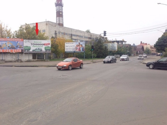 Фото рекламной плоскости по адресу м. Ужгород вул.Грушевського-Заньковецької