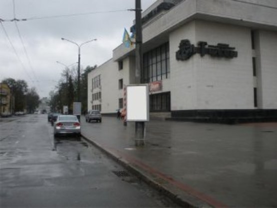 Фото рекламной плоскости по адресу вул.Незалежності-Бандери №1 ст А