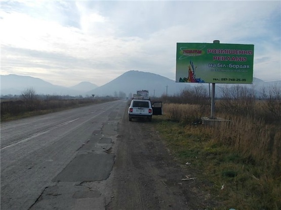 Фото рекламной плоскости по адресу с.Шаян, (зони відпочинку) курортне містечко, вїзд