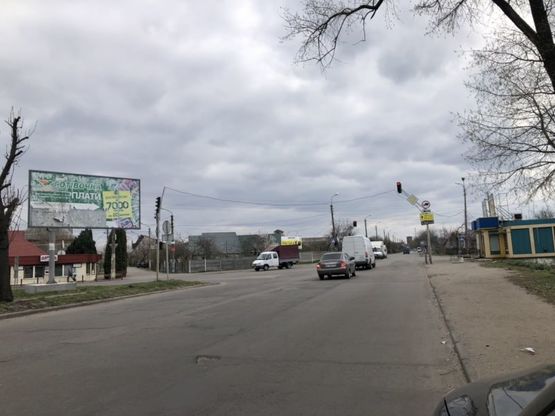 Фото рекламной плоскости по адресу Вул. Толстого перехрестя з вул. Сквирське шосе