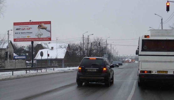 Фото рекламной плоскости по адресу вул. Винниченка-Комунальників