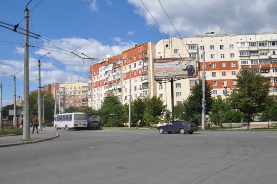 Фото рекламной плоскости по адресу вул.Руська 279 Т.Ц. Екватор