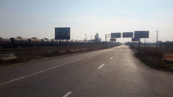 Фото рекламной плоскости по адресу Ильичевская дорога ст Б