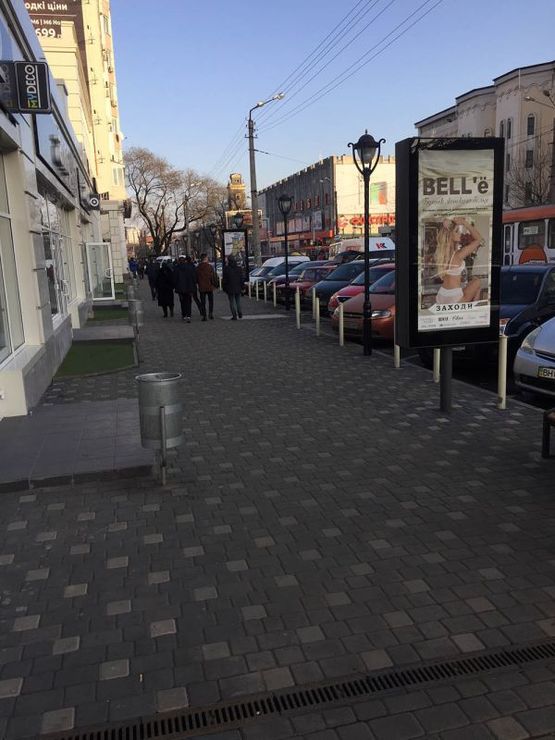 Фото рекламної площини за адресою ул.Пантелеймоновская,110