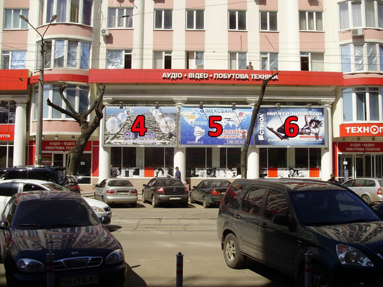 Фото рекламной плоскости по адресу Преображенская-ул.Пантелеймоновская .