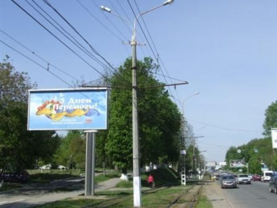 Фото рекламной плоскости по адресу вул. Хмельницьке шосе, 53