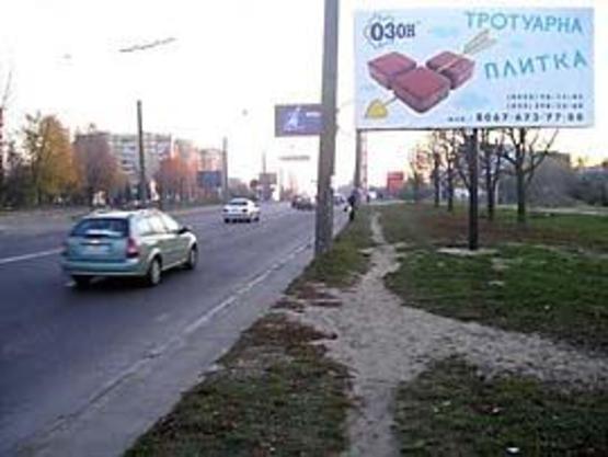 Фото рекламной плоскости по адресу Кульпарківська вул., 204