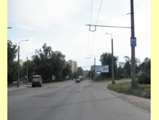 Фото рекламной плоскости по адресу Галицька, 128(навпроти Радіозаводу)