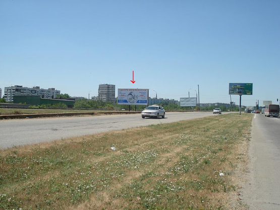 Фото рекламной плоскости по адресу 075_Запорожье_Выезд из Осипенковского  района