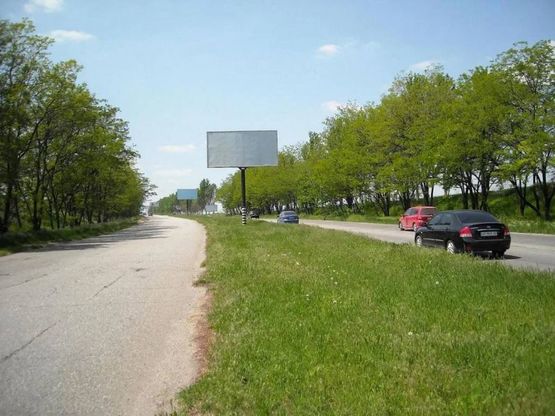 Фото рекламної площини за адресою 122_Запорожье_ул.Тиражная 250м от Ж/Д  -выезд из города
