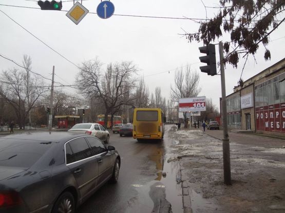 Фото рекламной плоскости по адресу ул. Черноморского казачества, 66-А