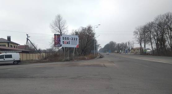 Фото рекламной плоскости по адресу Барське шосе - Святошинська
