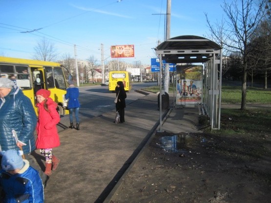 Фото рекламной плоскости по адресу перехрестя Кульпарківська, Щирецька, ринок Південний