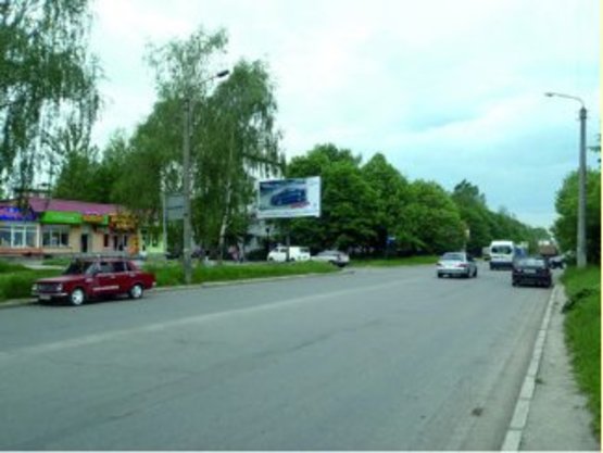 Фото рекламной плоскости по адресу Довженка-Чорновола  (кільце)