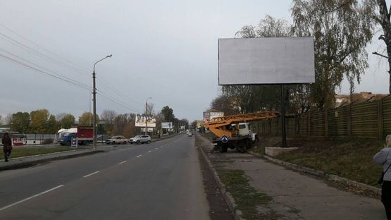 Фото рекламної площини за адресою вул. Купріна (гуртовий ринок)