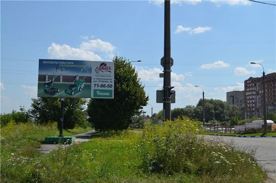 Фото рекламної площини за адресою Озерная-Рыбалко