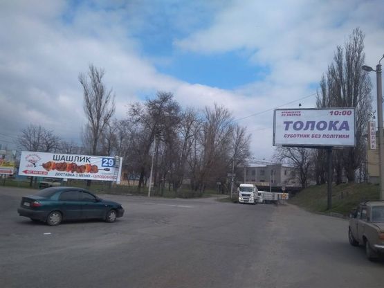 Фото рекламної площини за адресою ул.Леонова, в районе ул. Ярмарочной