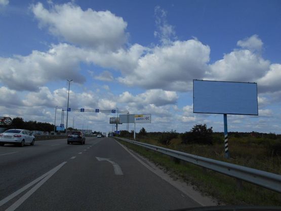 Фото рекламної площини за адресою с. Мила, траса М-06 Київ-Чоп (Житомир), км 26+700 право