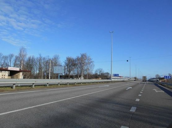 Фото рекламной плоскости по адресу с. Любимівка, траса М-06 Київ-Чоп (Житомир), км 34+300 право