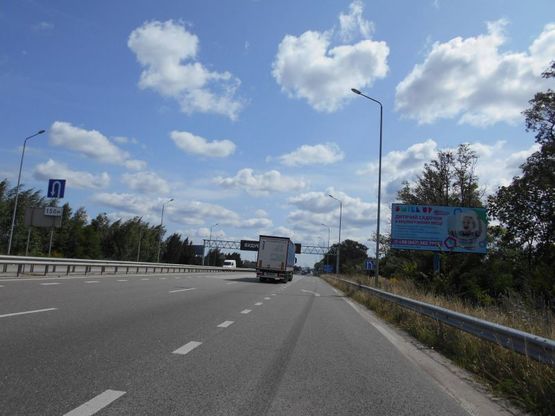 Фото рекламної площини за адресою с. Березівка, траса М-06 Київ-Чоп (Житомир), км 40+300 ліво