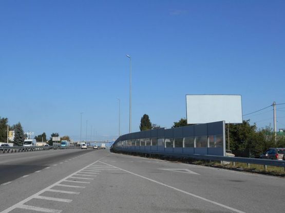 Фото рекламной плоскости по адресу с. Любимівка, траса М-06 Київ-Чоп (Житомир), км 33+500 ліво