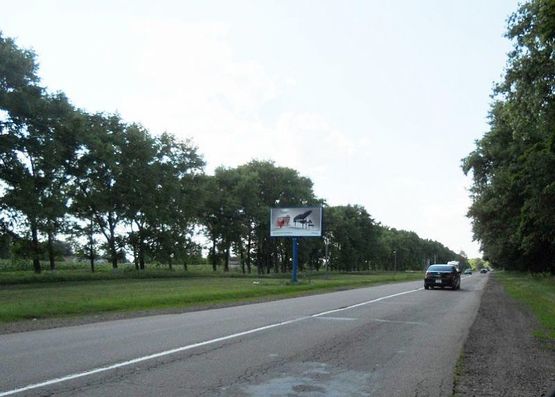 Фото рекламной плоскости по адресу Черкаська траса, Н-08 км 33+150 право, біля с. Єрківці