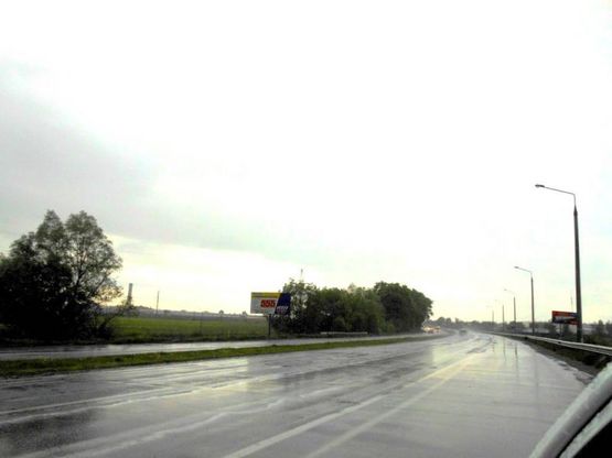 Фото рекламной плоскости по адресу об'їзд м. Бровари, траса М-01, км 34+450 ліво, с.Калинівка, термінал Raben