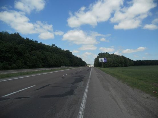 Фото рекламной плоскости по адресу траса М-05 Київ-Одеса, км 95+450 ліво
