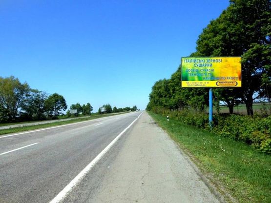 Фото рекламной плоскости по адресу траса М-05 Київ-Одеса, км 100+510 ліво