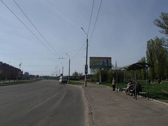 Фото рекламной плоскости по адресу ул. Независимости, 2 (главный въезд в р-н Масаны)