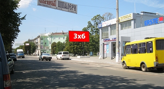 Фото рекламной плоскости по адресу ул. К.Маркса