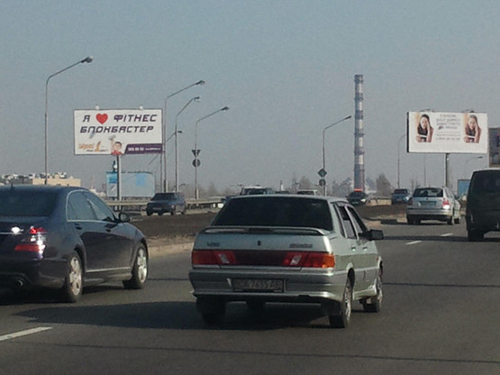 Фото рекламної площини за адресою Петровка, ул. Богатырская