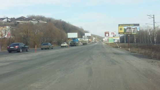 Фото рекламной плоскости по адресу Н -01 Новообуховская трасса 20 км.500 м