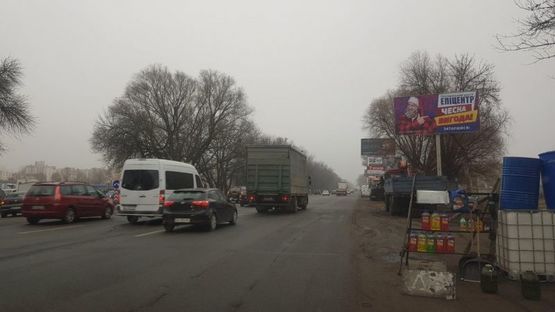 Фото рекламной плоскости по адресу Большая окружная ,750 м.до Одесской площади ,