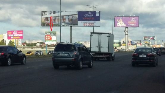 Фото рекламной плоскости по адресу Большая окружная  1000 м.от Жилянского моста