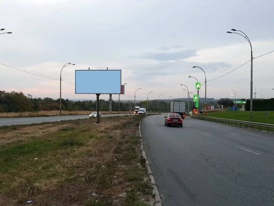 Фото рекламной плоскости по адресу Академіка Заболотного, 158 (в сторону Столичного шоссе)