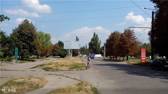 Фото рекламной плоскости по адресу ул. Волкова - просп. Правды