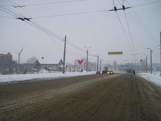 Фото рекламной плоскости по адресу вул. Івасюка, АЗС -  Незалежності  від  Епіцентру