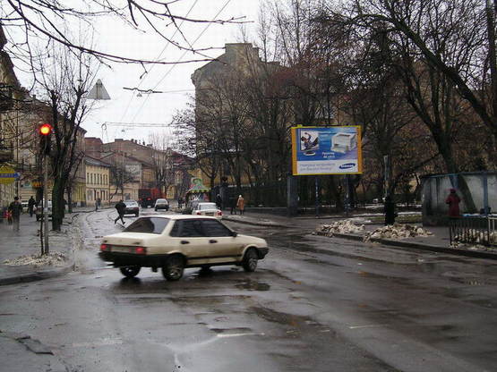 Фото рекламной плоскости по адресу Зелена - вул. Самійленка