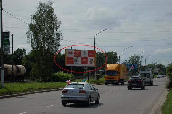 Фото рекламной плоскости по адресу вул. Луганська (автосалон)  №2 ст. Б