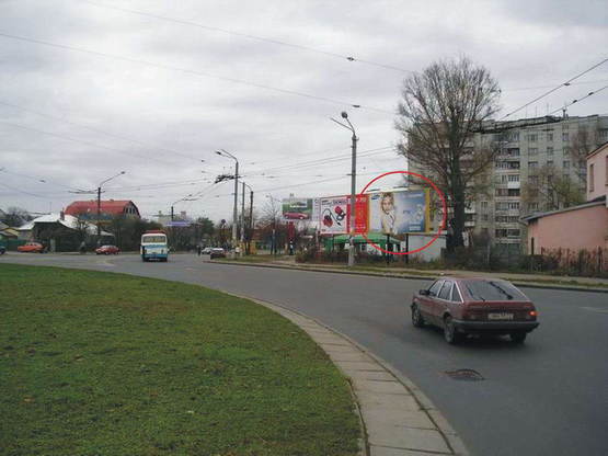 Фото рекламной плоскости по адресу Кульпарківська - вул. Виговського до Південного