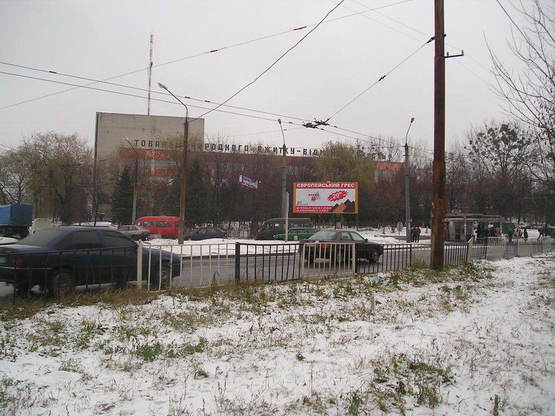 Фото рекламної площини за адресою вул.Зелена -  Пасічна (з-д "Побутприлад" №1 )