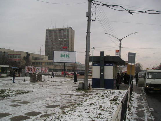 Фото рекламной плоскости по адресу вул.Стрийська - вул. Володимира Великого (в центр по Стрийській)