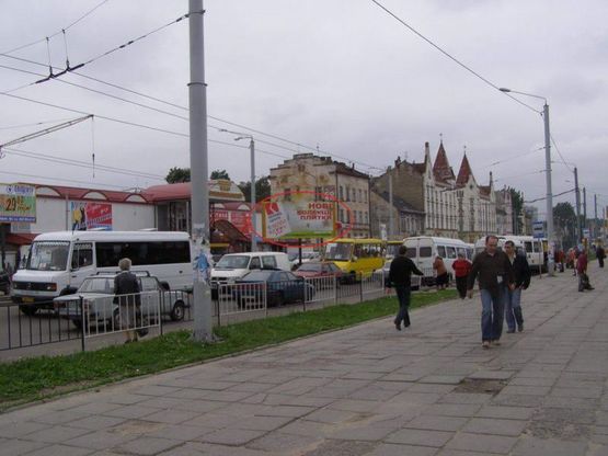 Фото рекламной плоскости по адресу Городоцкая К 7(Привокзальний ринок №2) з центру