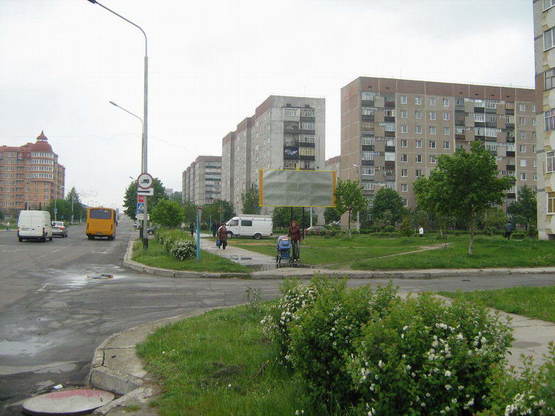 Фото рекламной плоскости по адресу вул. Л.Українки ст. А